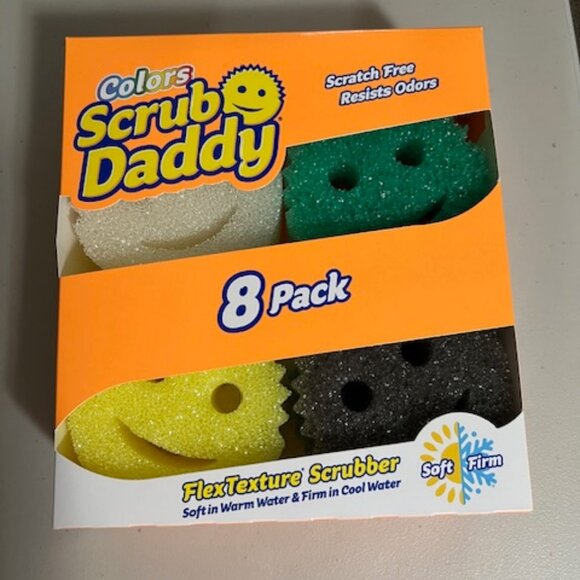 Scrub Daddy Colors 8 Pack - Picture 1 of 2